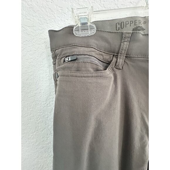 Copper & Oak Momentum Men Pants 30x30 Olive Army Green Performance Stretch READ - Picture 2 of 14